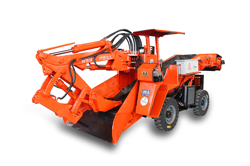 60型后轉(zhuǎn)向式巷道扒渣機