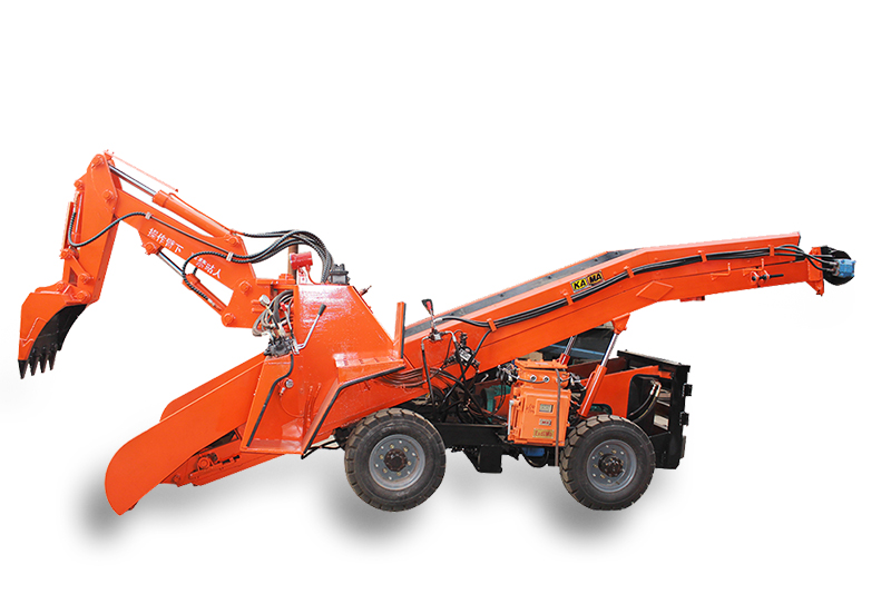 80輪式皮帶煤礦用扒渣機(jī)