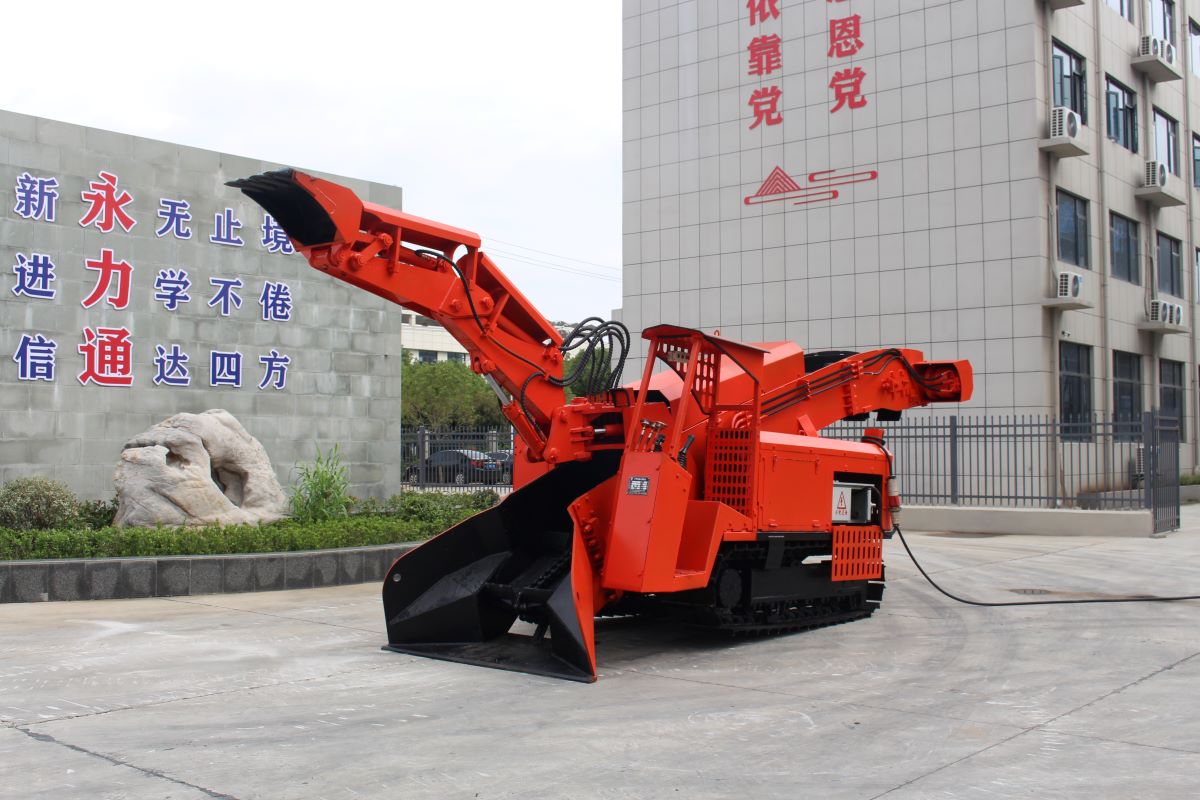 巷道只有1.8米？永力通50型扒渣機(jī)輕松搞定