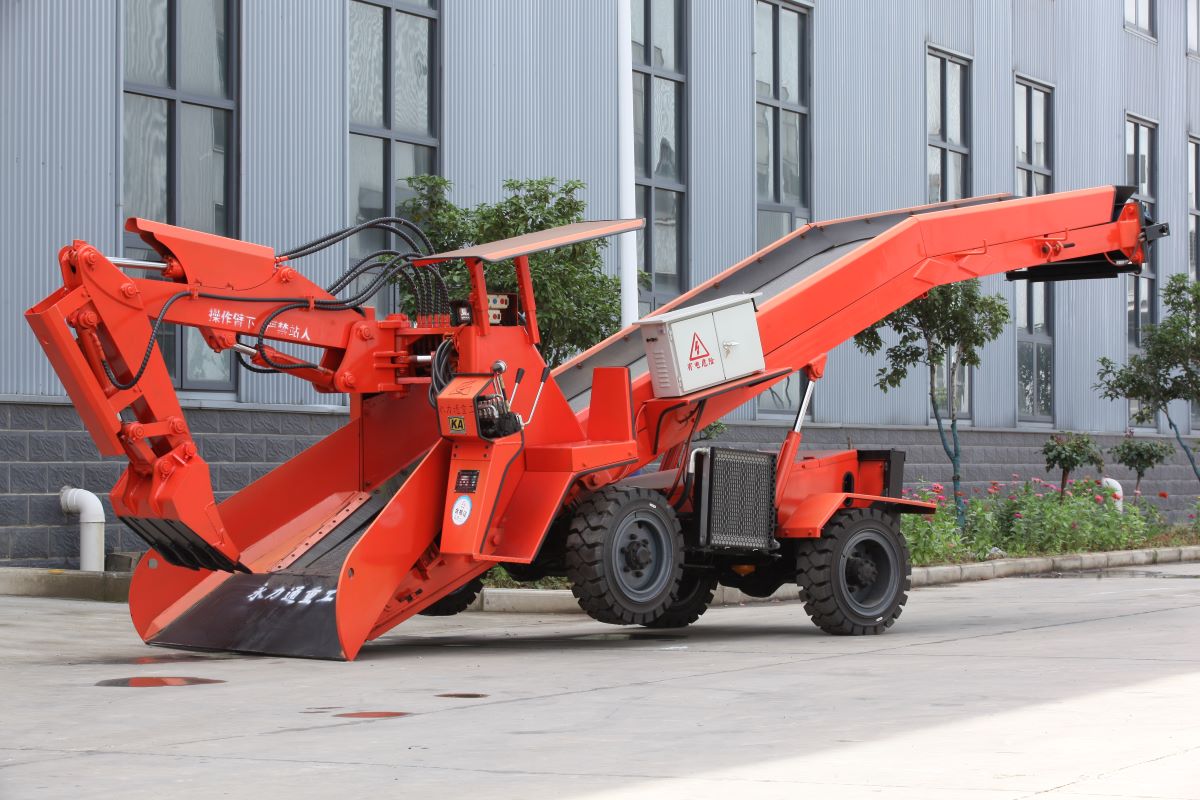 永力通扒渣機，適應1.8米以上各種巷道斷面