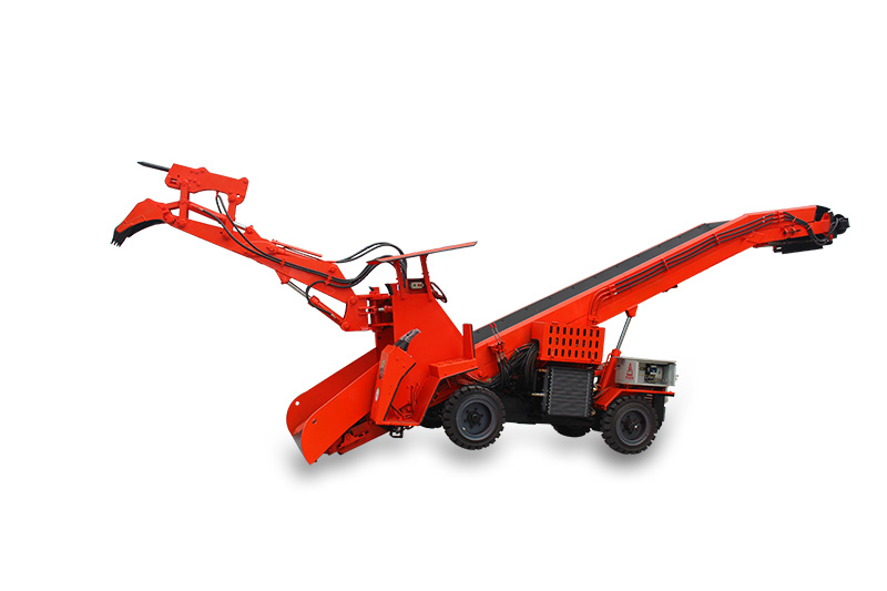 永力通刮板式履帶扒渣機，適合大塊物料裝載